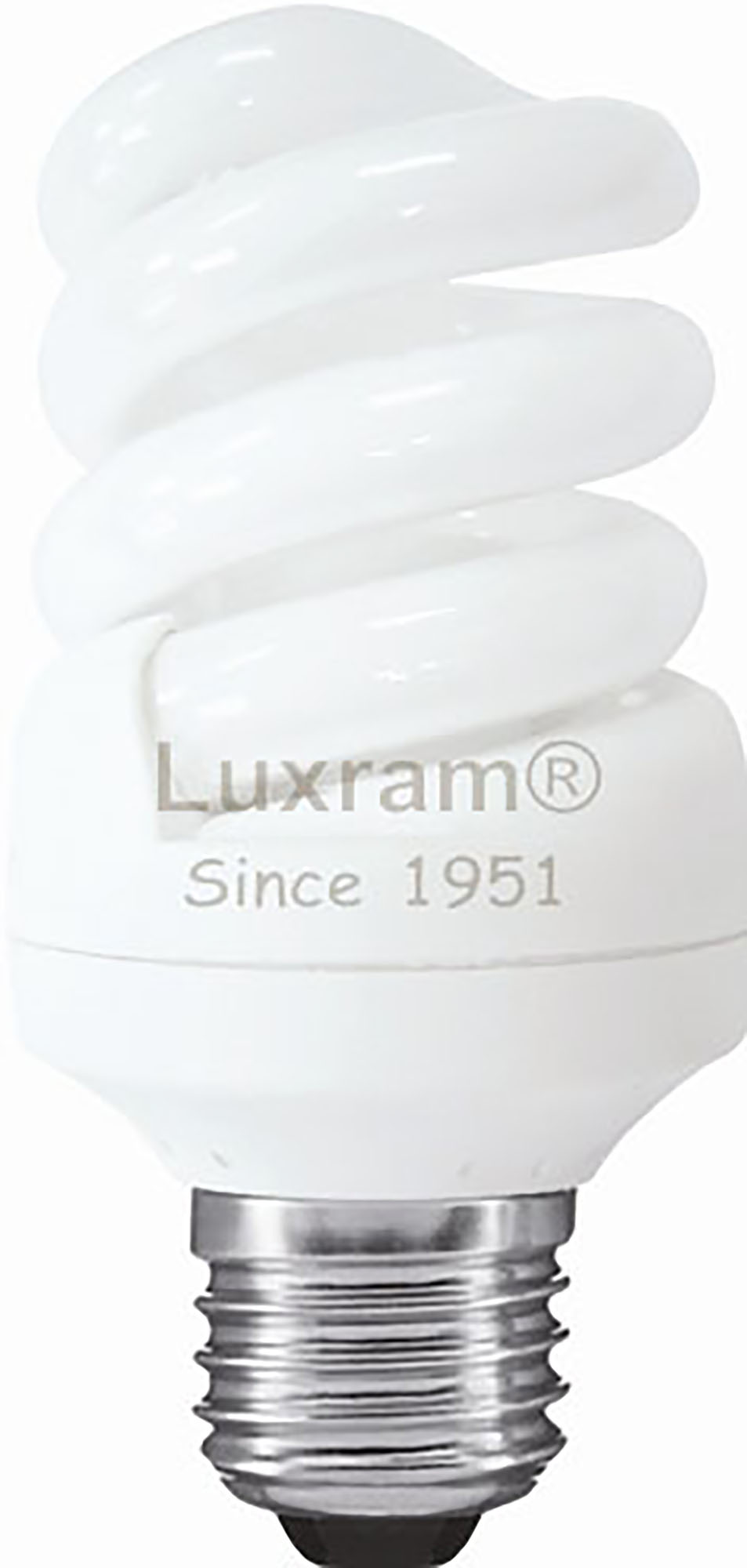 Extra Mini Sup Spiral Compact Fluorescent Luxram Spiral & U-Tube Extra Mini Sup Spiral Compact Fluorescent Luxram Spiral & U-Tube